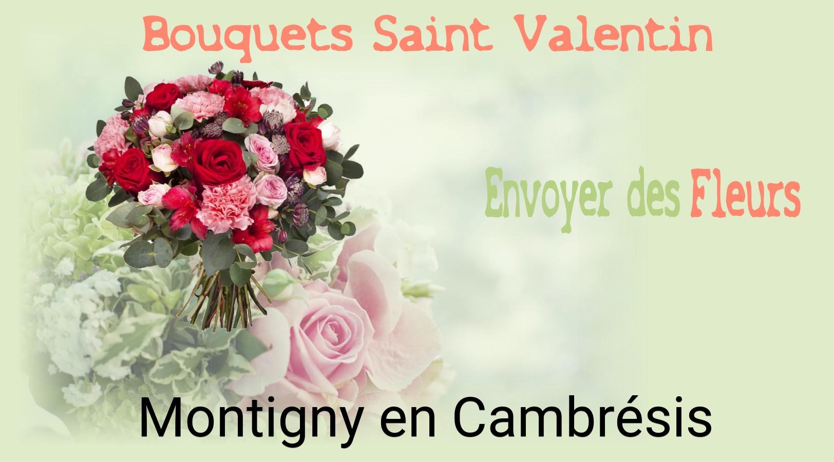 Roses de Saint-Valentin livrées à Montigny-en-Cambrésis